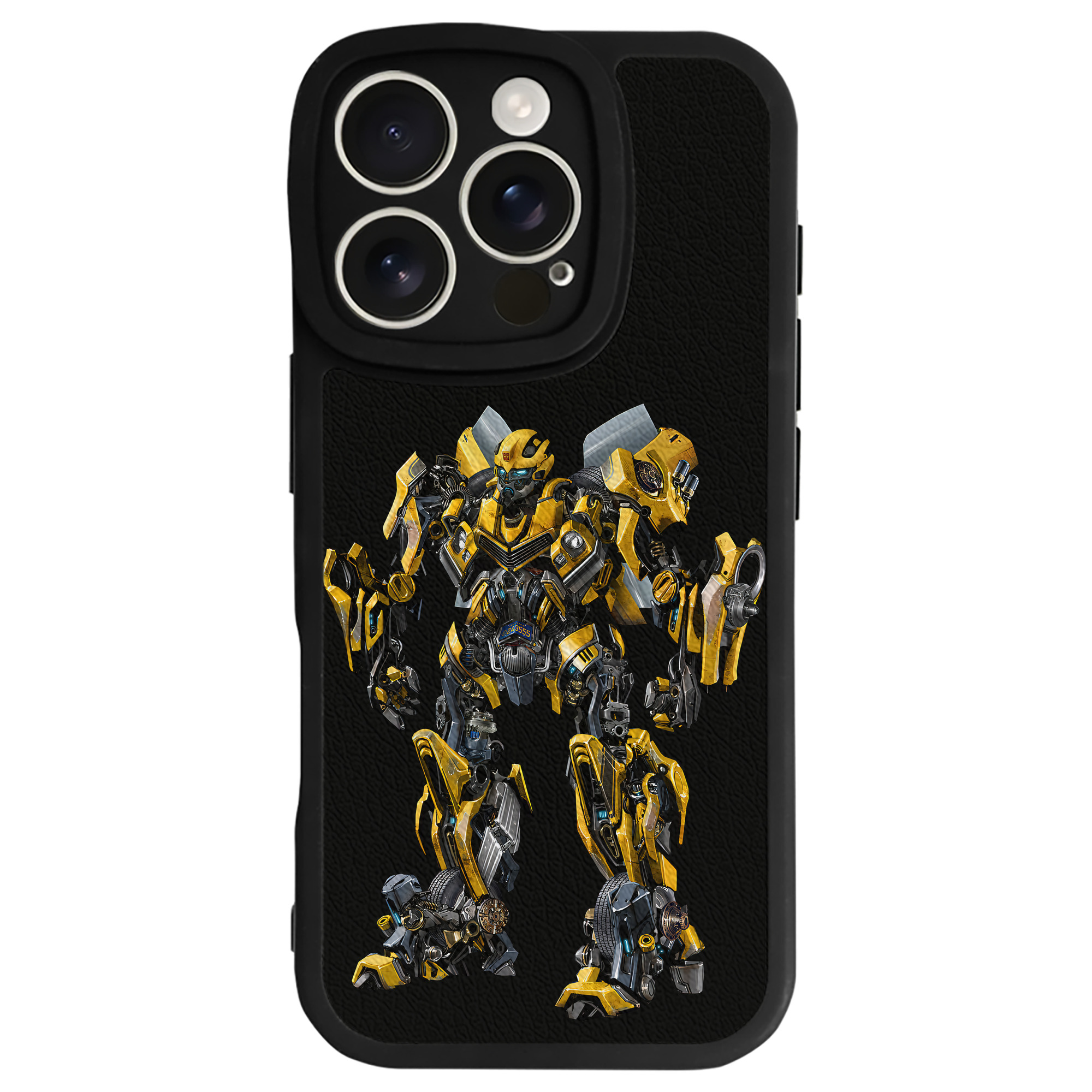 （画像用） Transformers トランスフォーマー 【iPhone 16シリーズ対応】シリコンスマホケース（レザー調） 材質：シリコン